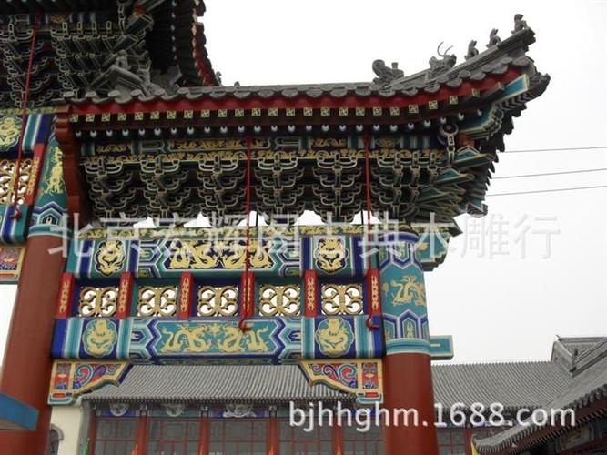 古建筑彩绘修缮 古典彩绘修复 油漆彩绘施工 手绘彩绘