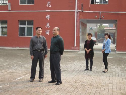 邯郸市邯山区教体局张涛局长到三堤小学调研指导工作