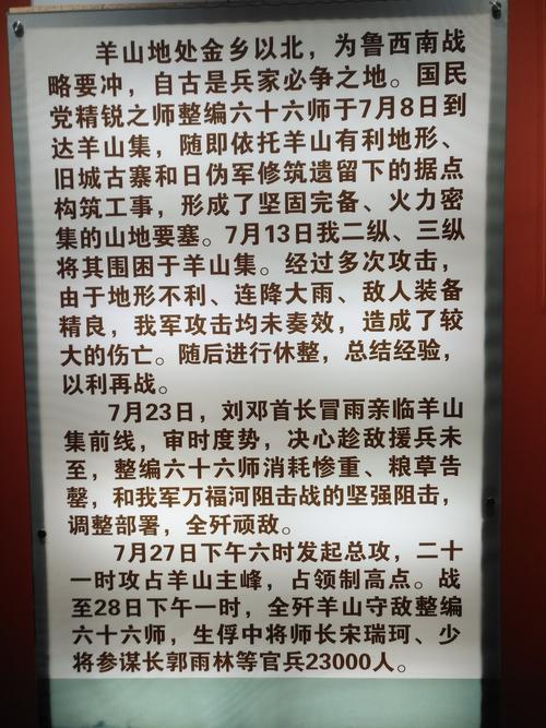 走进羊山鲁西南战役纪念馆