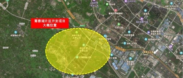 郫都区北部新城片区位于成灌东路以东,项目周边产业园密集,而住宅