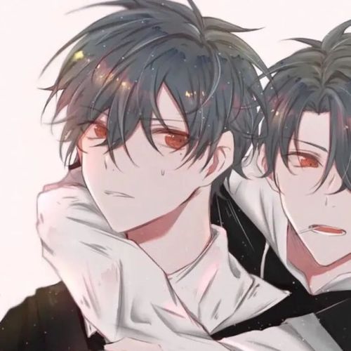 帅气基友情侣头像 温柔坚定说不 心甘情愿说好