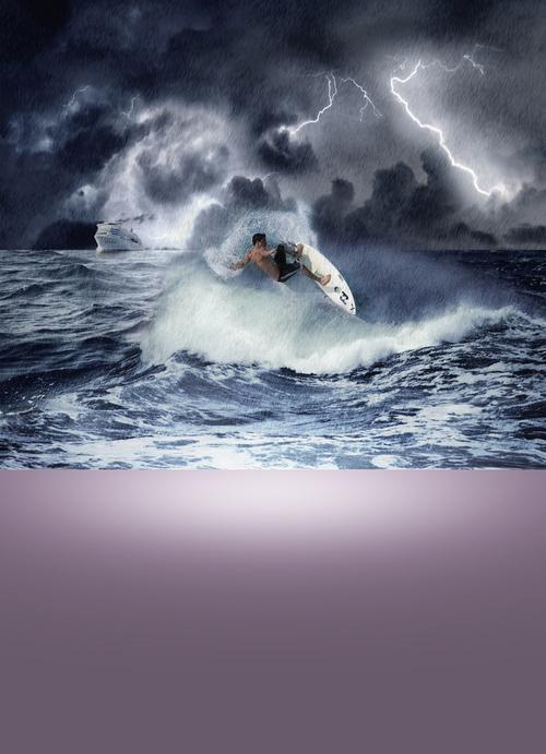 关键词 : 海报,大海,冲浪,闪电,激情,摄影,风景