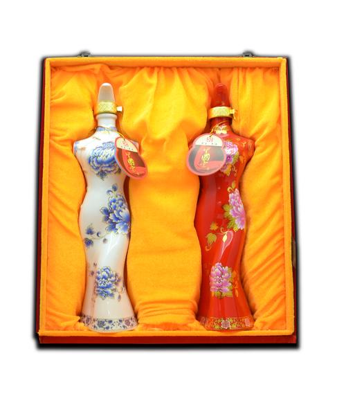 中国宴酒(52%vol 500ml x2 旗袍美酒)