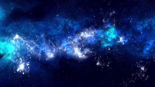 深蓝神秘宇宙星空_1920x1080_高清视频素材下载(编号