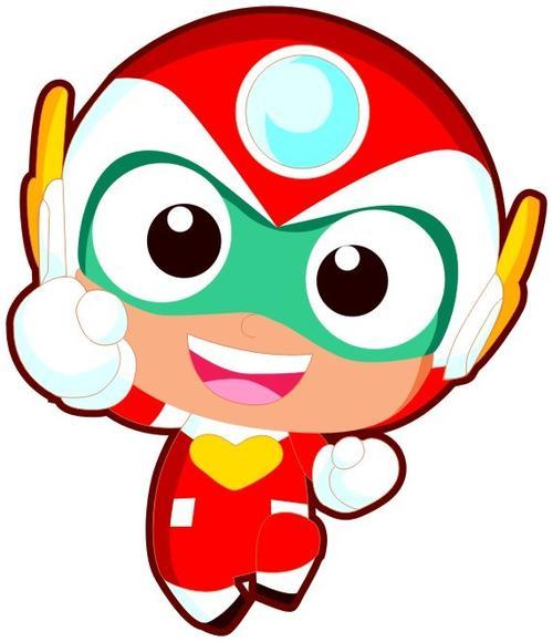 开心超人的手抄报 爱的手抄报