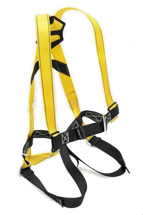 1,全身消防安全吊带;  2,轻便;  3,胸部,腰带和腿带均可以调节长度