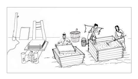 印刷术怎么简笔画