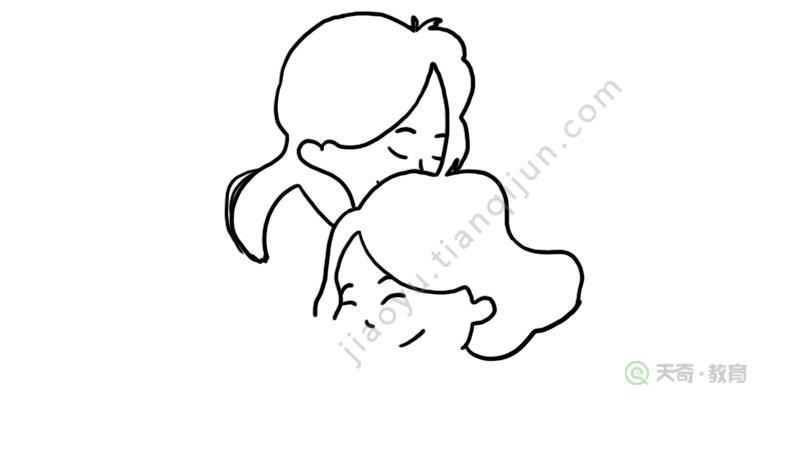 母亲节手账元素简笔画怎么画