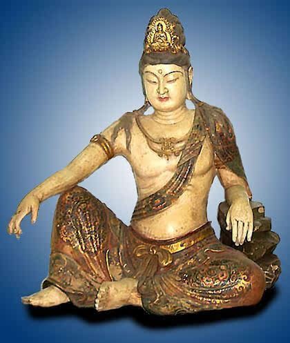 示现男人身的马头观音