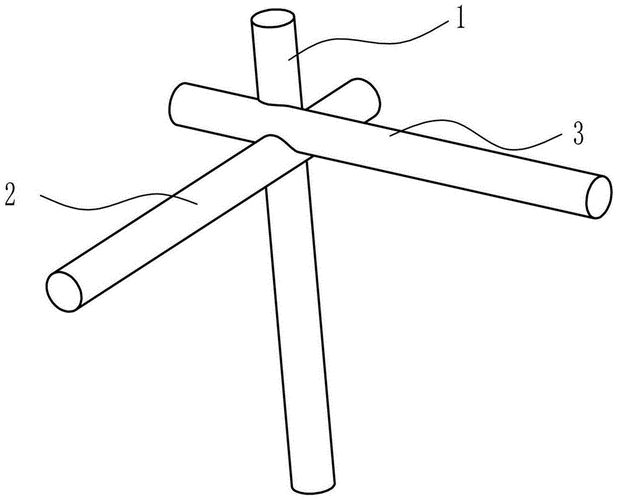 一种圆柱直角榫接结构的制作方法