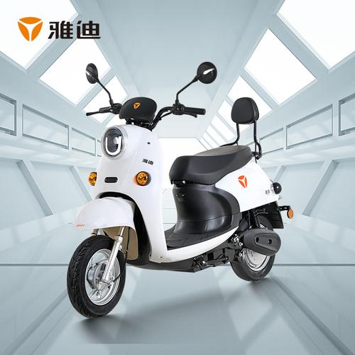 雅迪(yadea)新款米彩2020时尚龟王电动车电池轻便电动