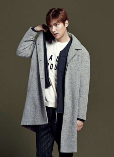 李敏镐代言韩国品牌tngt男装2015秋季新款服饰广告画报