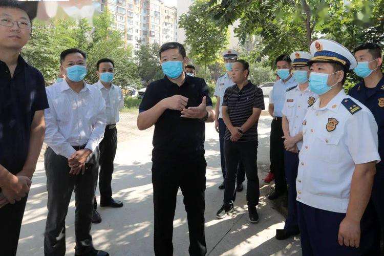 开封王国庆副市长带队调研高层建筑消防安全