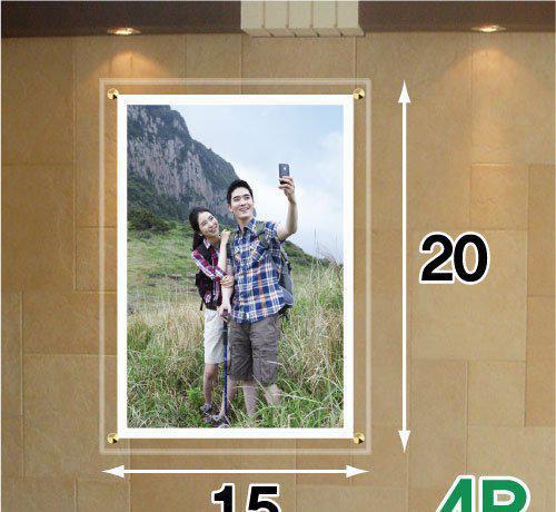 亚克力相片尺寸6寸4r用15x20cm厚3mm 3mm