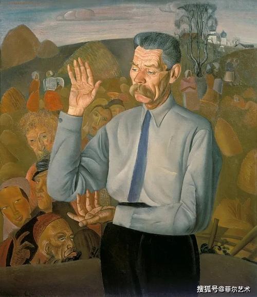俄罗斯画家鲍里斯格里戈里耶夫油画作品欣赏