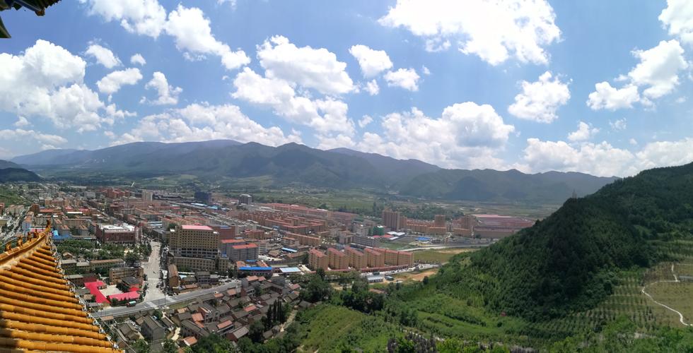 陕西省宝鸡市太白县风景.