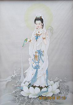 我的工笔画观音1向英神采飞扬采集到佛像 观音采集xin1960.blog.163.