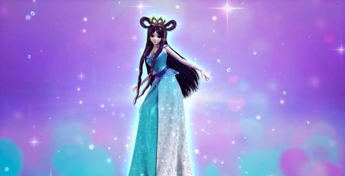 叶罗丽仙子们最美的一套礼服,罗丽的是水王子送的,齐娜的最惊艳