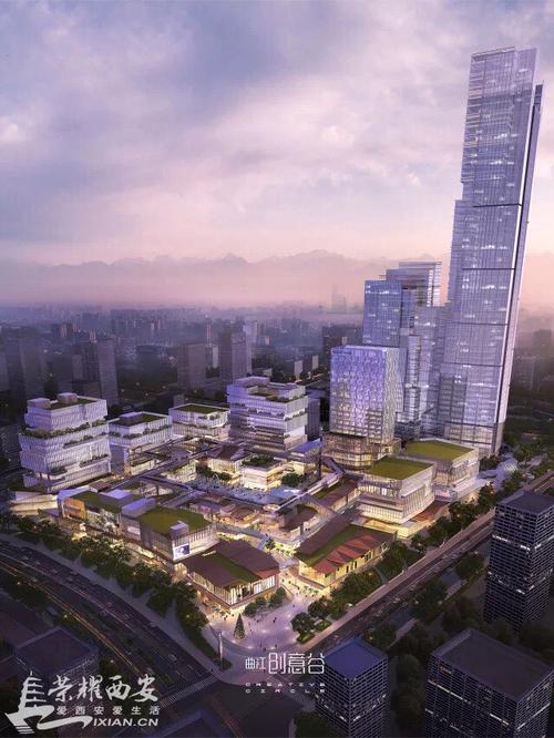 曲江创意谷二期超高效果图