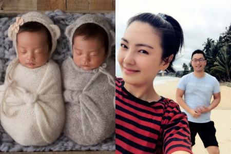 【图】张雨绮扮不良少女引网友关注 龙凤胎宝宝满月照