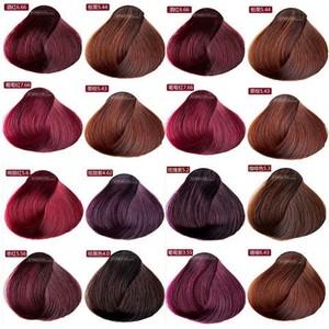 冷棕色染发剂五味子染发剂灰色染发剂墨绿色染发膏染发水黑色发色