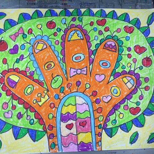 绘画想象与创作——儿童画中级课程手形的联想适合6岁