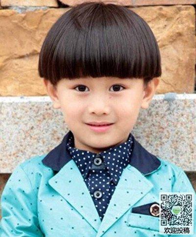 1-3岁女宝宝发型短发蘑菇头_男童蘑菇头短发发型图片-呆萌帅气