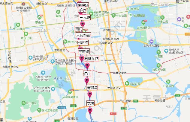 2021苏州地铁4号线路图苏州地铁4号线站点图及运营时间