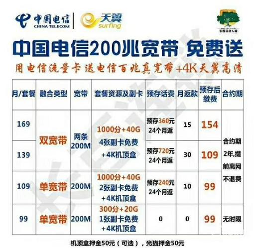 长春电信宽带免费上门办理