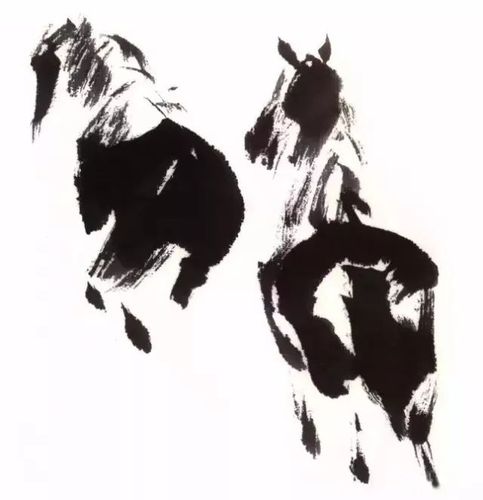 【国画教程】工笔与写意画马方法示范