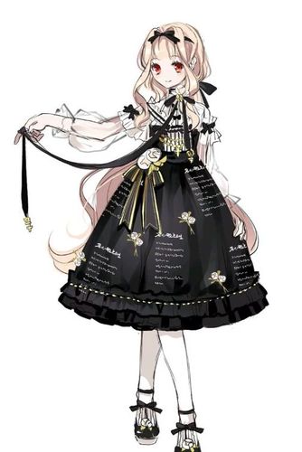 动漫壁纸洛丽塔风格的妹子你喜欢吗你更想让谁叫你起床