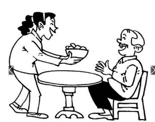 孝亲敬老海报简笔画有关重阳节敬老的简笔画大全