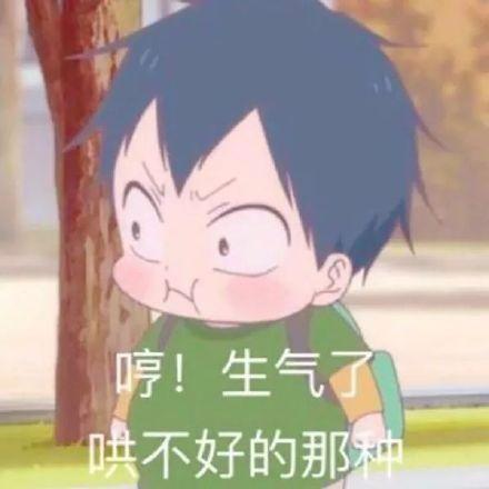 生气哄人的那种表情包图片
