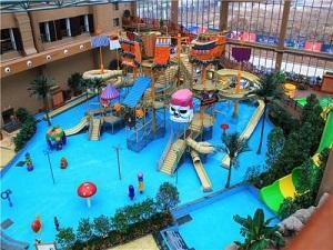 鞍山御汤泉欢乐水世界乘车路线?