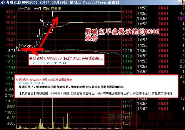 有研硅股(600206):持股13%江苏省国盛稀土