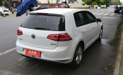 大众-高尔夫 2014款 1.6l 自动舒适型