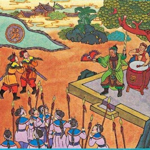 春秋故事 │ 孙武练兵砍二妃 精吴三万能灭楚