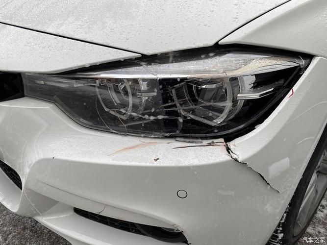 【图】剐蹭,求大灯._宝马3系论坛_汽车之家论坛