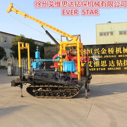 工程专用小型地质勘探钻机履带钻机液压钻机