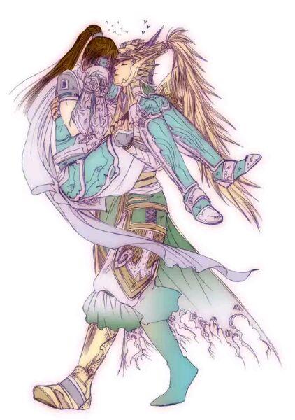 求一张马超x赵云同人图