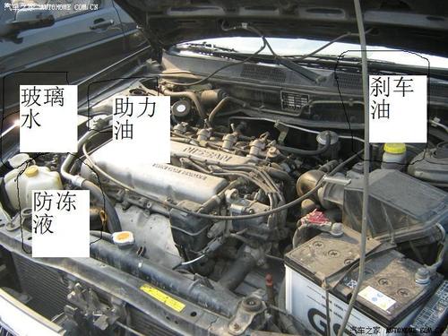 2239 | 回复: 8 蓝鸟经典论坛 加水加机油加防冻液在什么地方?