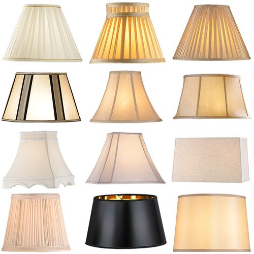 吊灯落地灯壁灯台灯灯罩布艺灯罩 羊皮纸罩布灯罩 灯罩配件diy