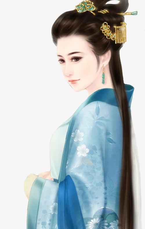 立绘古风飞霜女子