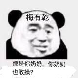 梅有乾,那是你奶奶,你奶奶也敢操?表情包 - 表情图