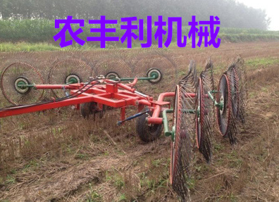 长年批量直销优质8盘指盘式搂草机 牧草机械