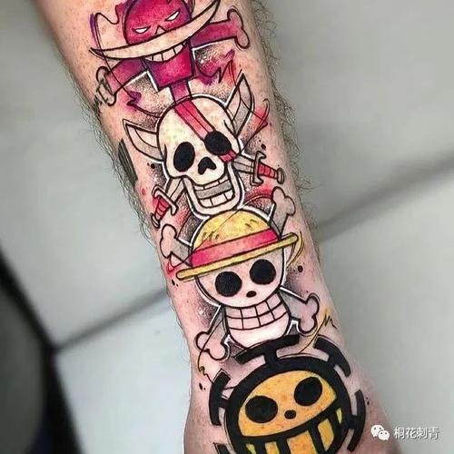 动漫海贼王主题纹身素材分享 2