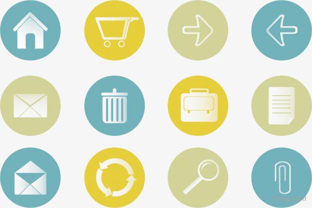 矢量手机图标png素材透明免抠图片-图标元素