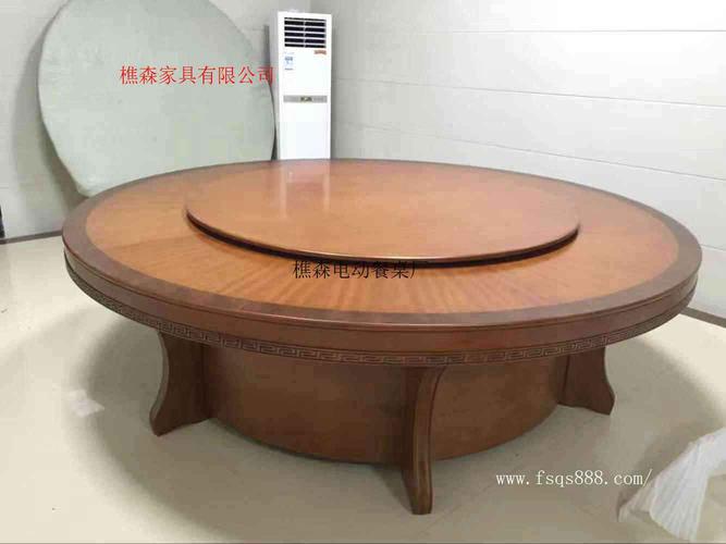 家具厂家生产厂直销酒店餐桌椅 自动转盘大圆桌 电动餐桌转盘