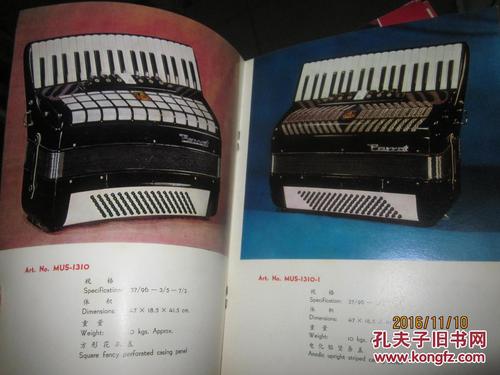 鹦鹉牌手风琴parrot accordion
