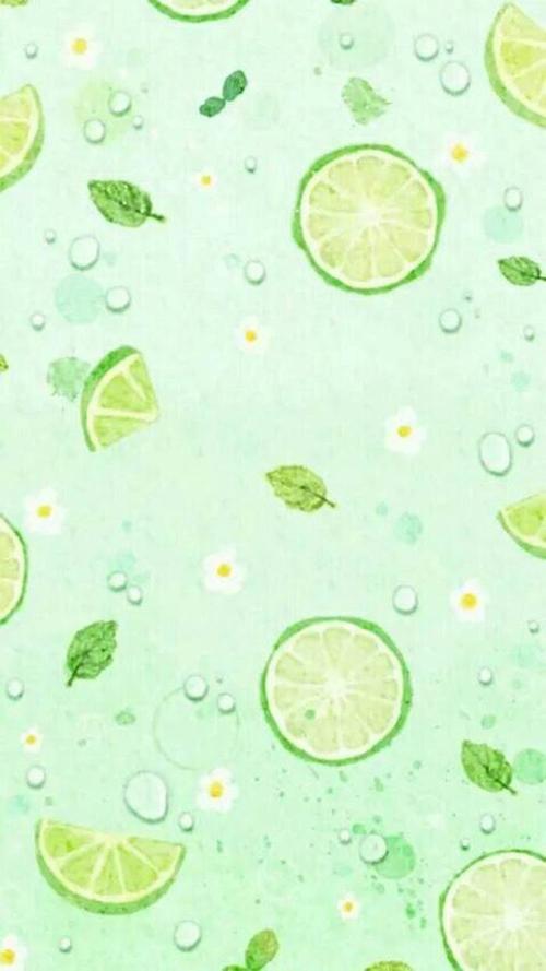 平铺壁纸#输入法皮肤#青柠